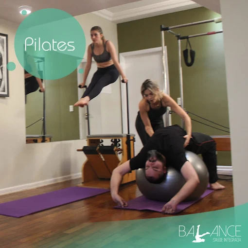 Aula de Pilates no Balance Saúde Integrada — Vila Olímpia